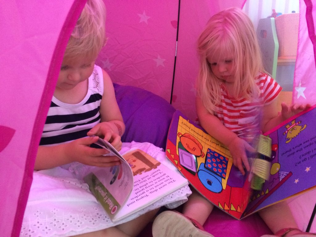 home reading tent